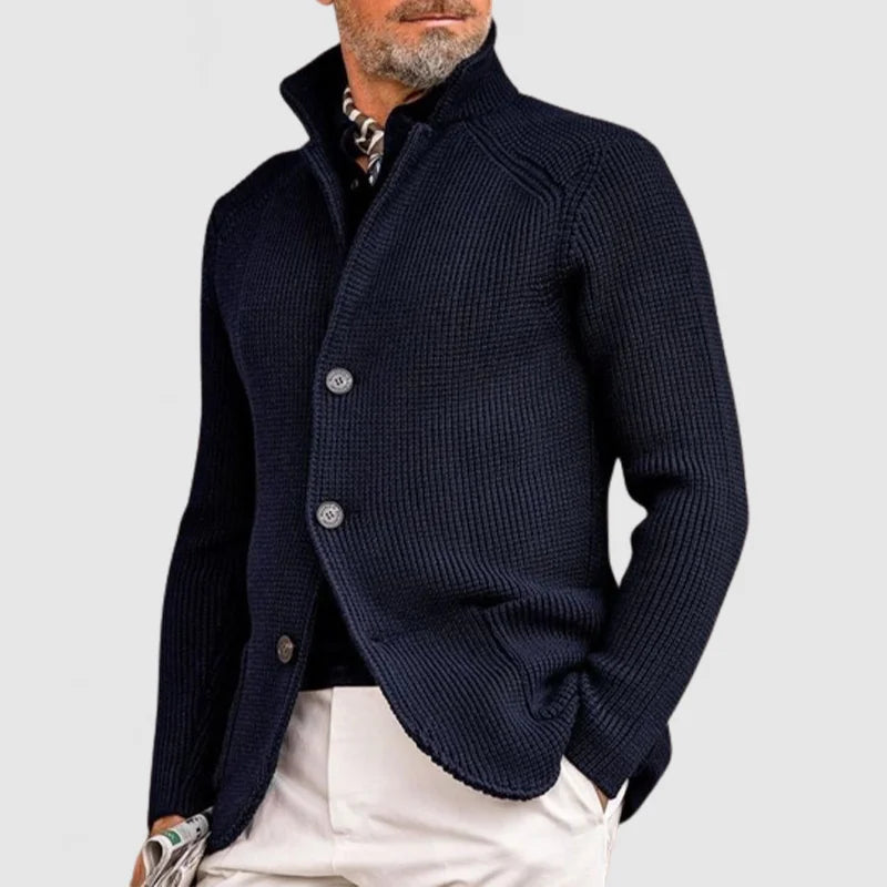 Men's Timeless Button-Up Cardigan