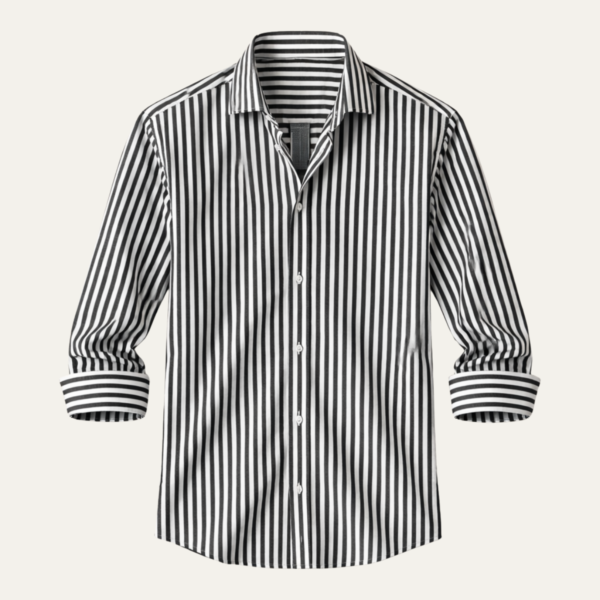 The Asheville Men’s Breathable Smart Fit Striped Linen Shirt