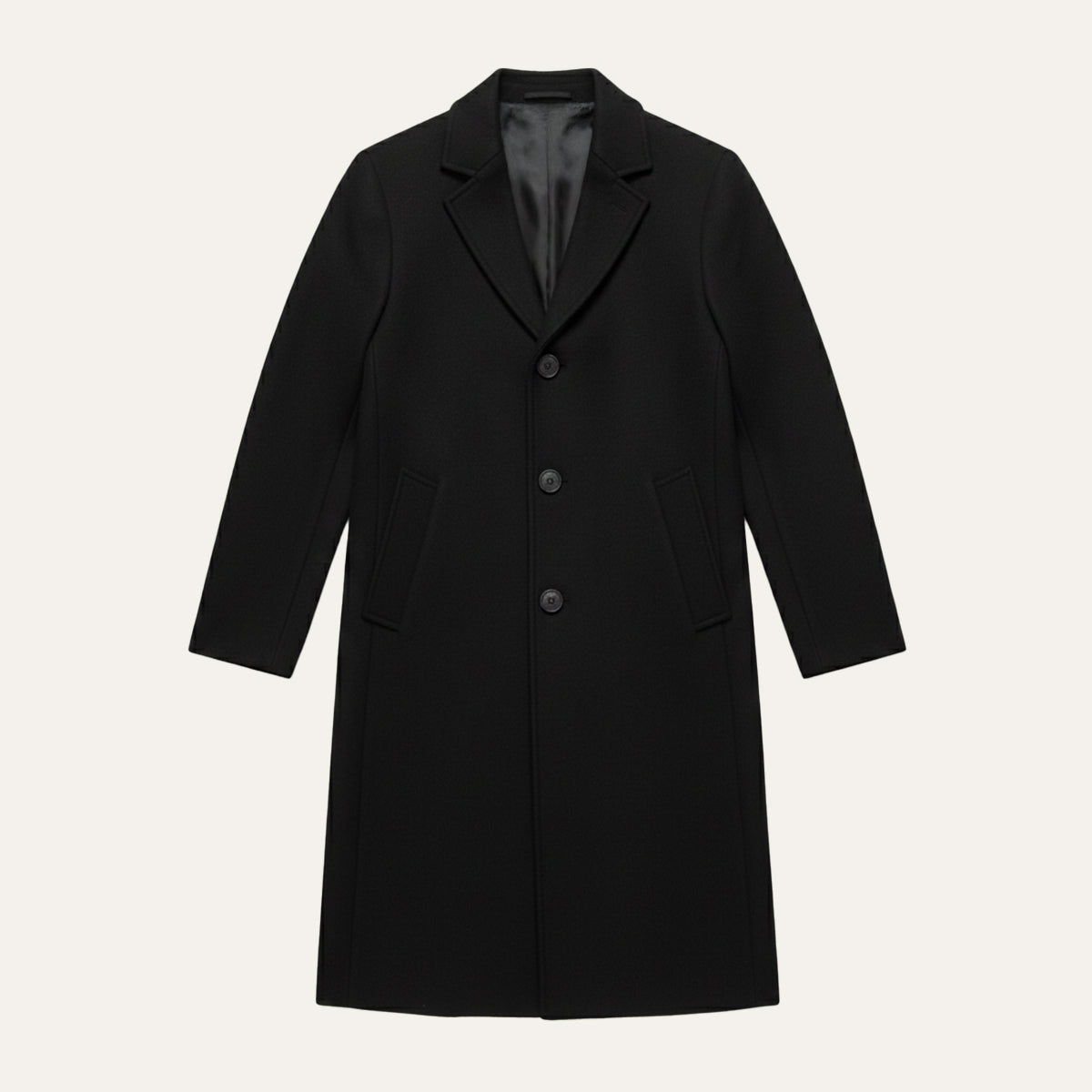Timeless Cotton Winter Overcoat for Men