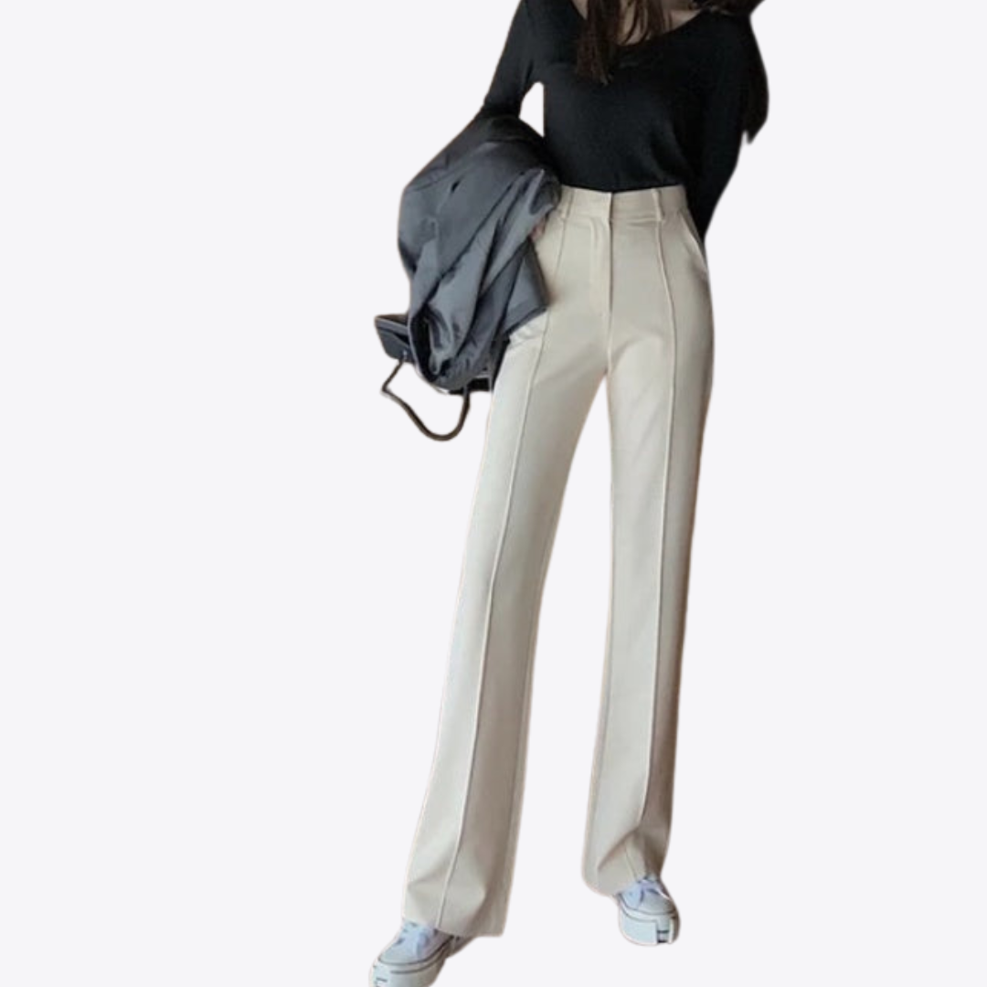 High Waist Women's Trousers