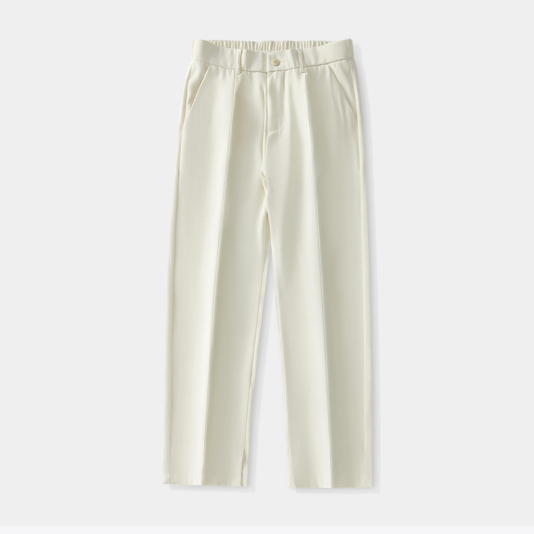 Pleated Linen Trousers