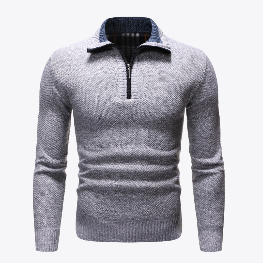 Casual Lapel Sweater