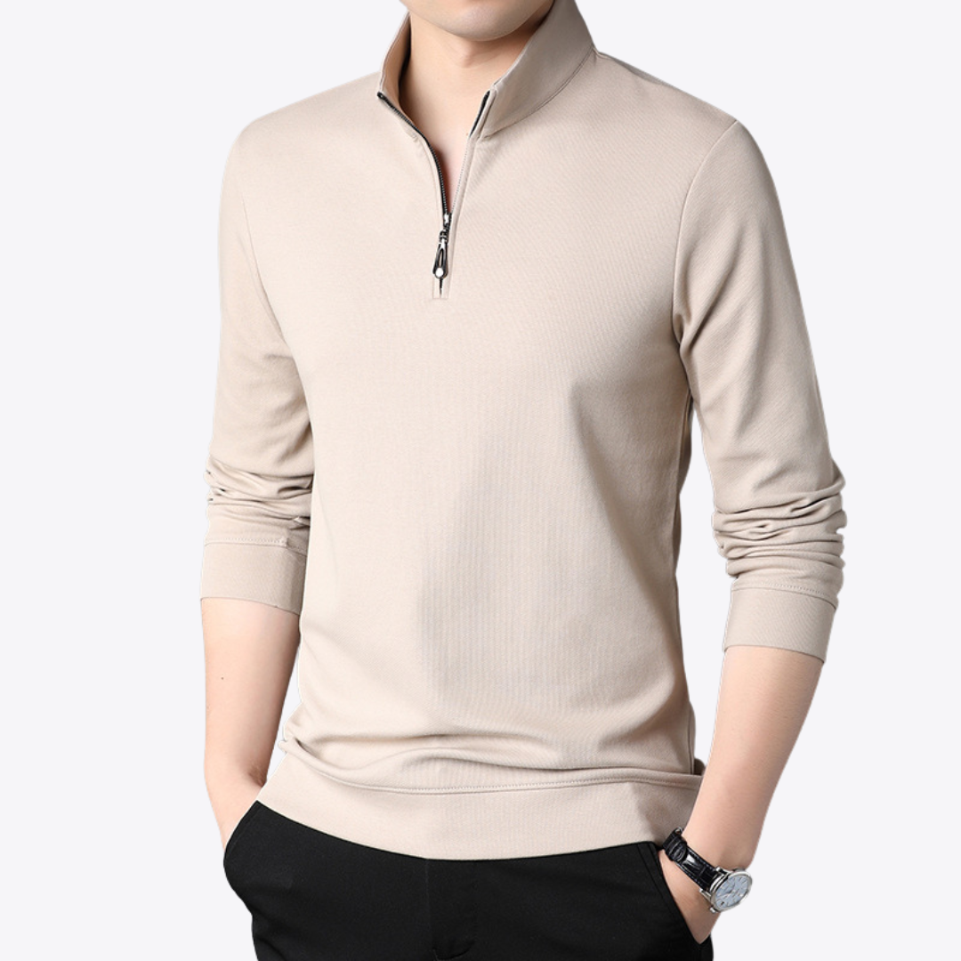Casual Zipper Sweater