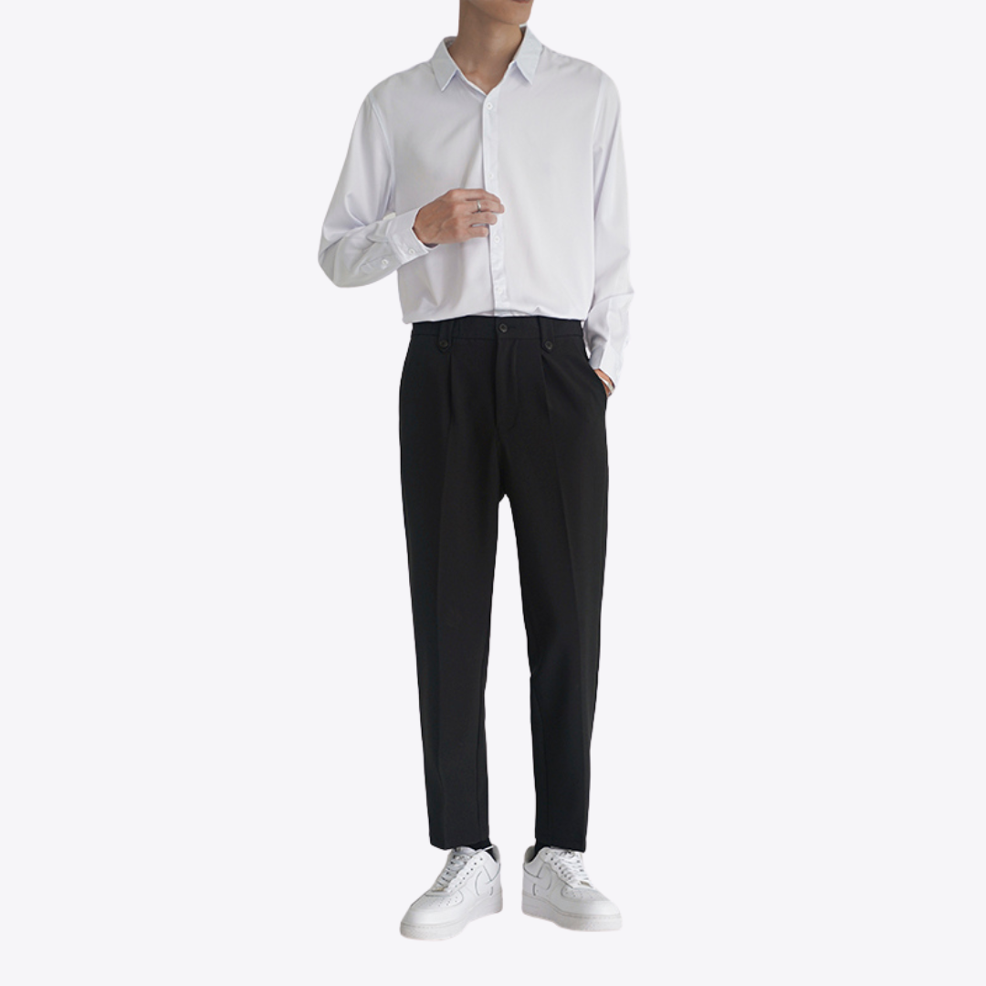 Business Casual Loose Fit Trousers