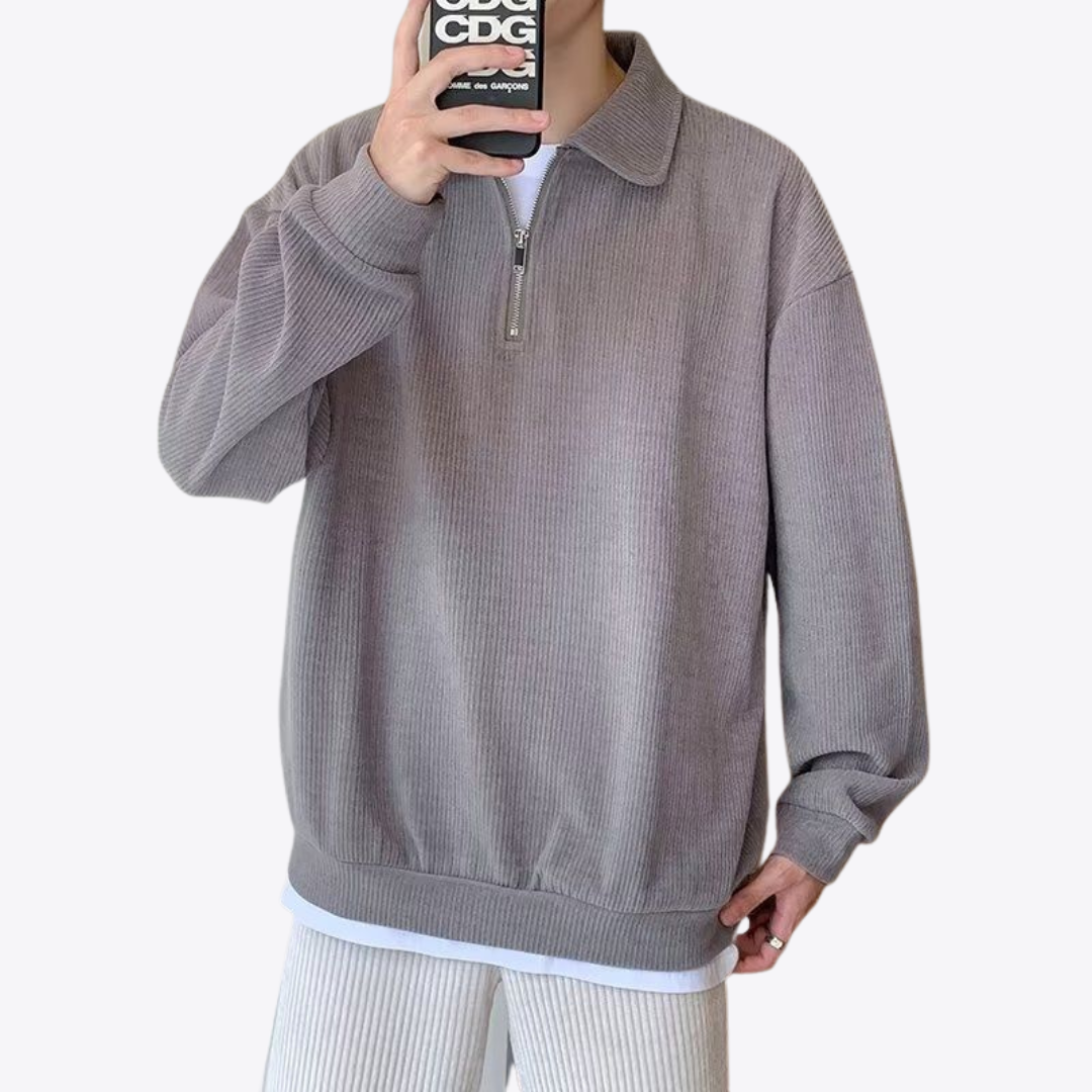 Zipper Top Sweater