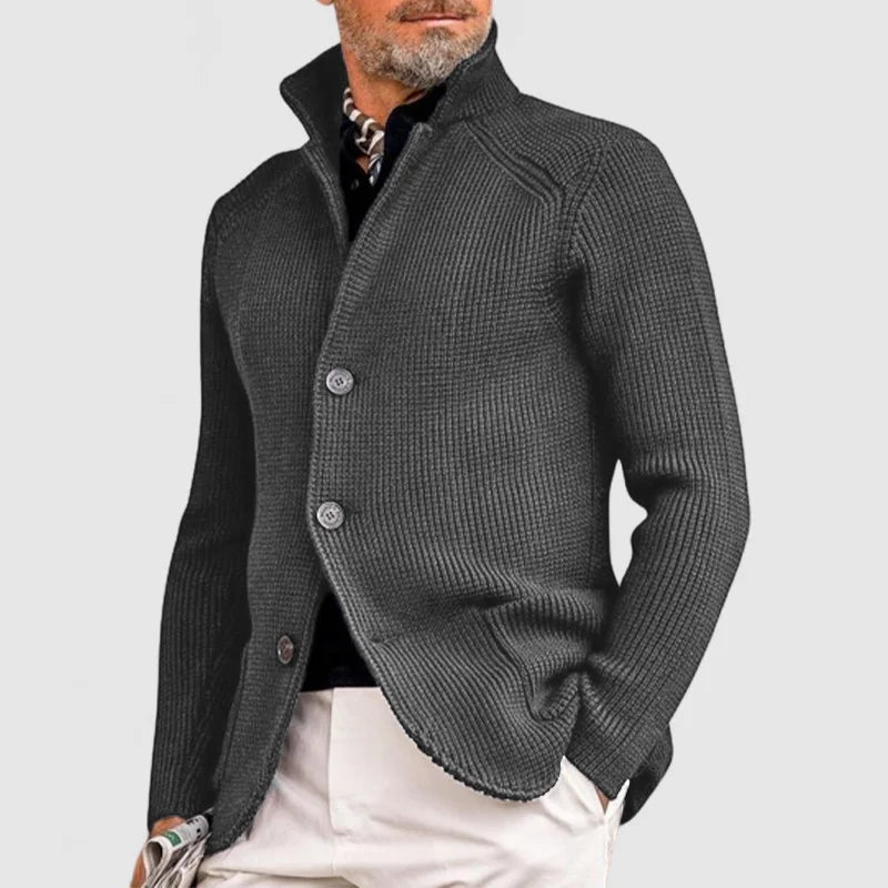 Men's Timeless Button-Up Cardigan