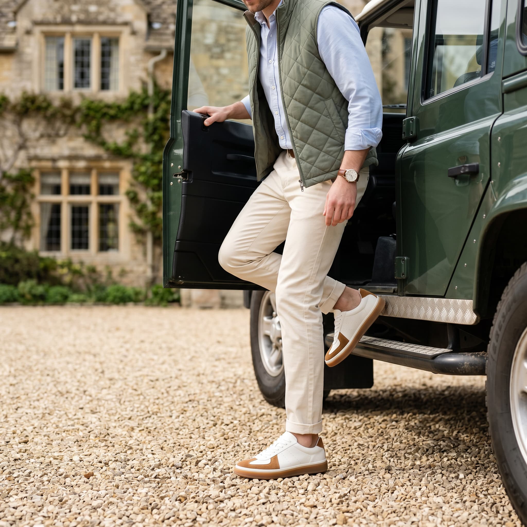 Whitfield Leather Court Sneaker