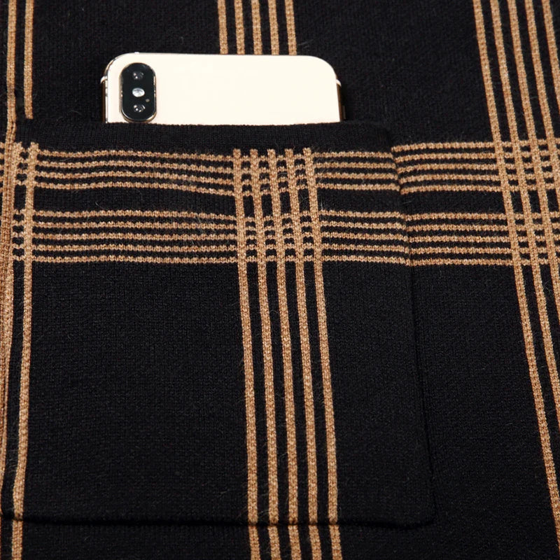 Stylish Men's Textured Cardigan - Soft and Versatile Elegance