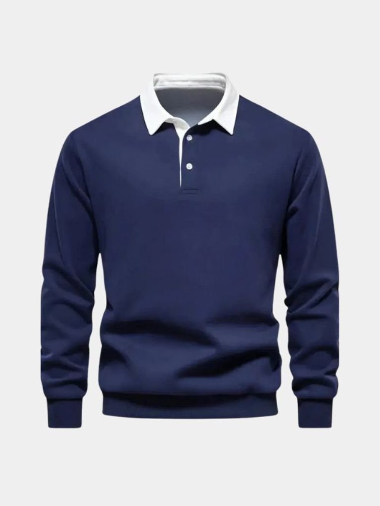 Classic High-Quality Men's Polo Shirt - Elegant Style