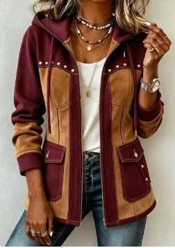 Women’s Color-Block Hoodie