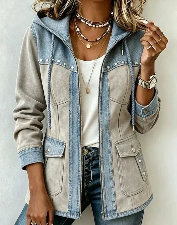 Women’s Color-Block Hoodie
