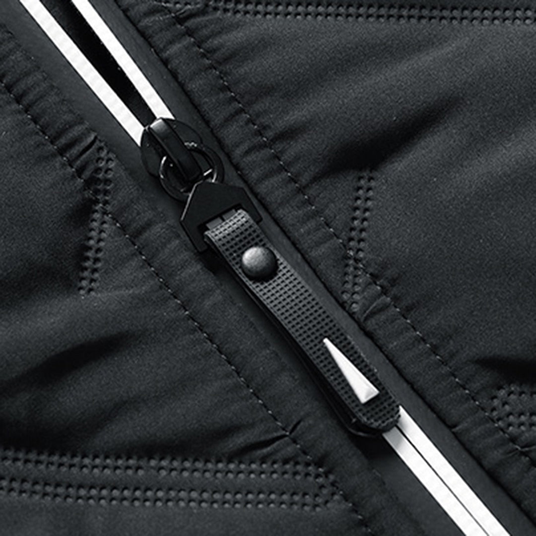 Men's Down Winter Jacket – Zip-Up Coat for Cold Weather