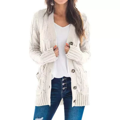 Women's Classic Fit Cozy Knit Layering Sweater