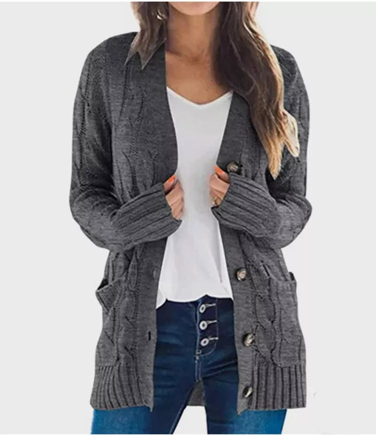 Women's Classic Fit Cozy Knit Layering Sweater