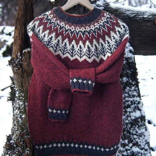 Classic Fit Lightweight Knitted Sweater for Women