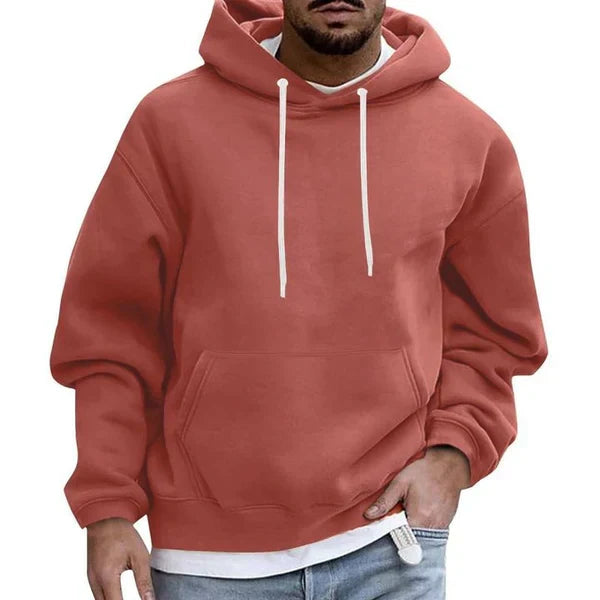 Men's Cozy Hoodie with Convenient Pocket