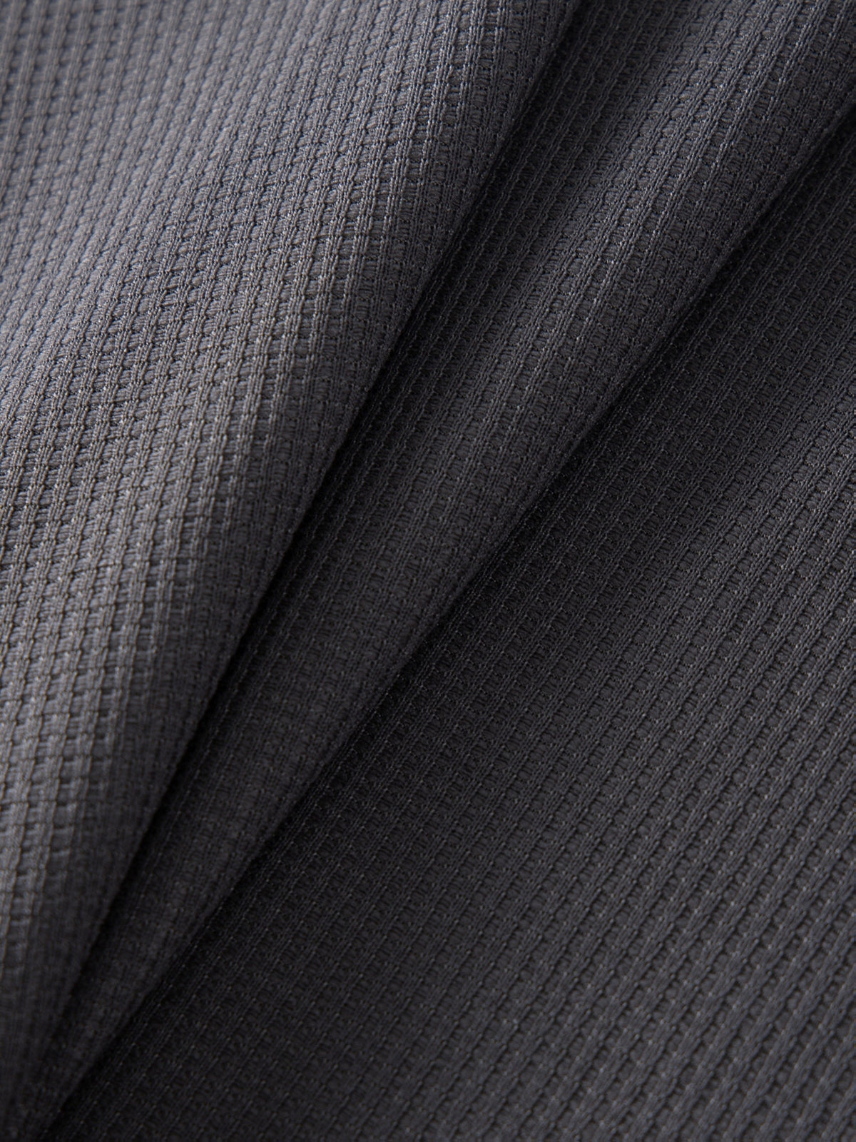 Frederick | Long Sleeve Top with Textured Waffle Knit
