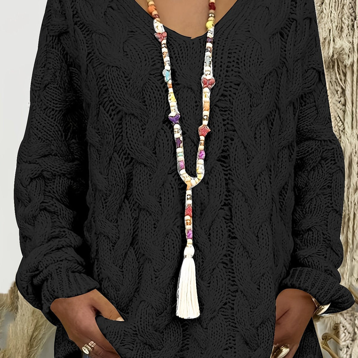 Iris | Cozy Cable-Knit Sweater