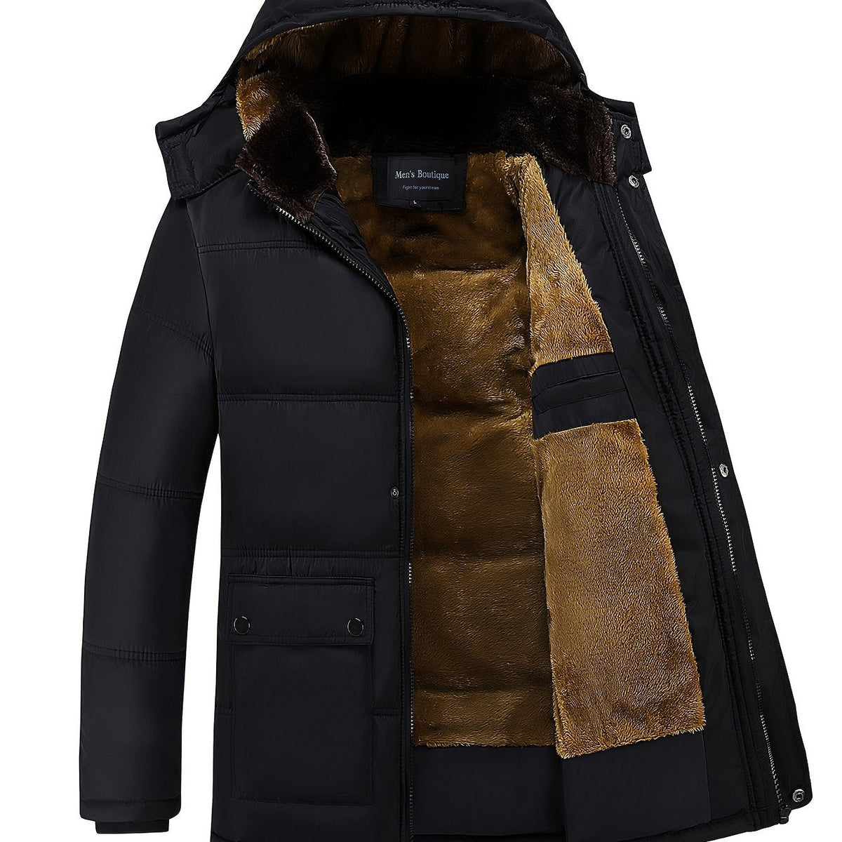 Bertram | Insulated Hooded Winter Jacket