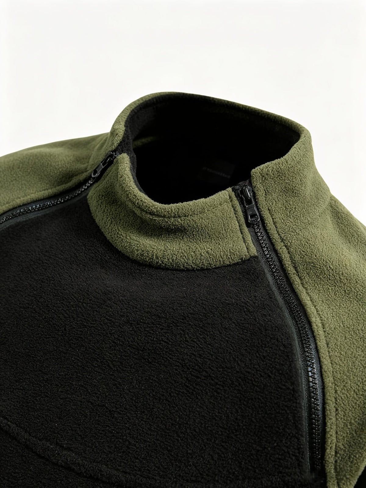 Grady | Military-Inspired Pullover with Zip Details