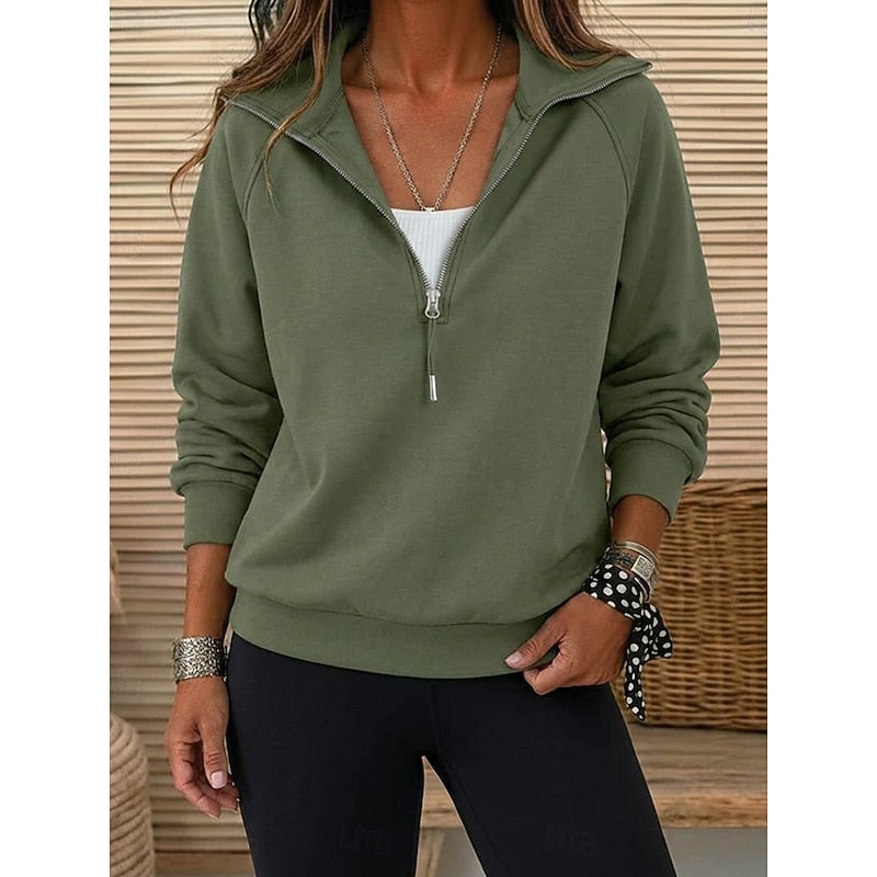 Anthea | Cozy Quarter-Zip Pullover