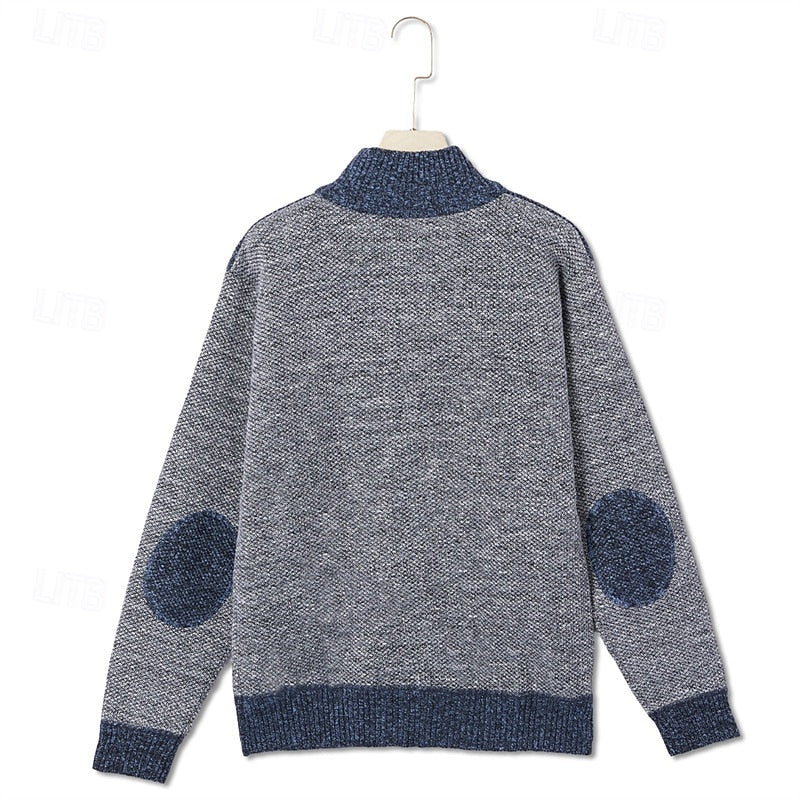 Bryson | Textured Zip-Up Cardigan