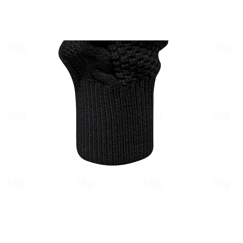 Clive | Zip-Up Cable Knit Cardigan
