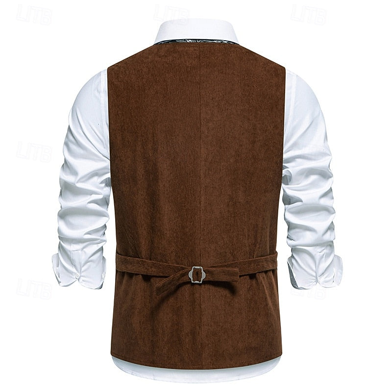 Jonah | Floral Embroidery Waistcoat