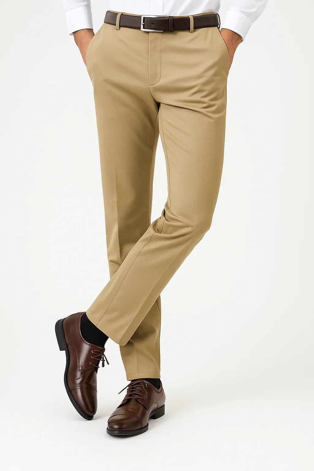 Men's Stretch Trousers ExecFlex Comfortable Fit Soft Fabric