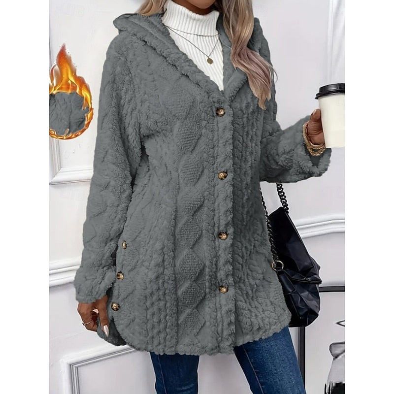 Cassia | Comfortable Hooded Jacket