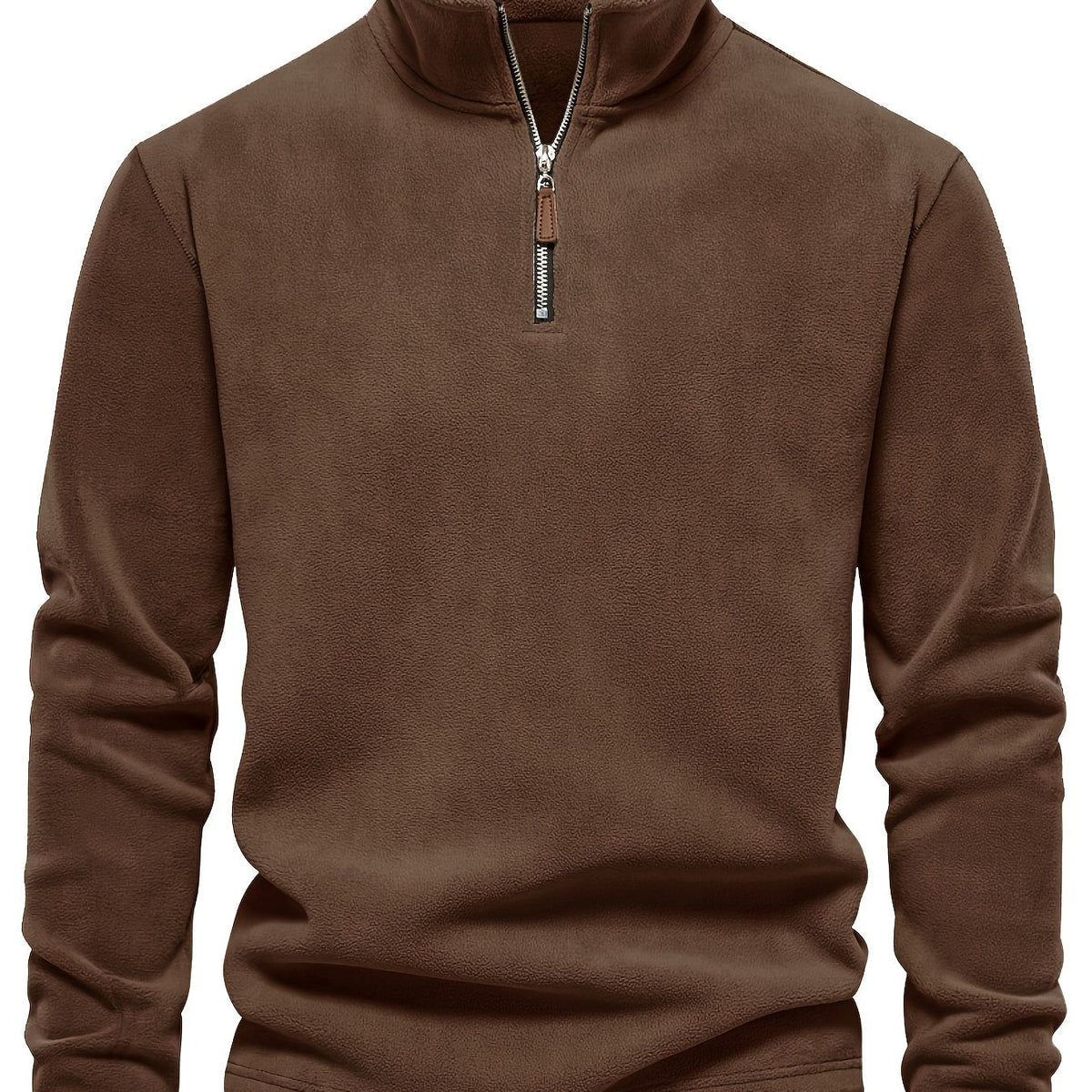Fraser | Half-Zip Pullover with Stand Collar