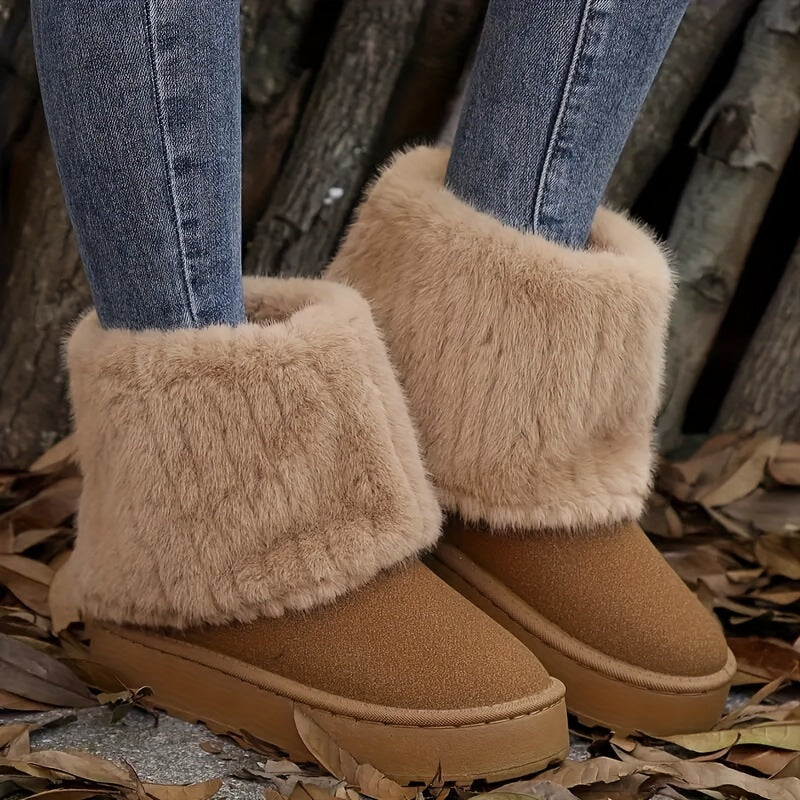 Elspeth | Cozy Winter Platform Boots