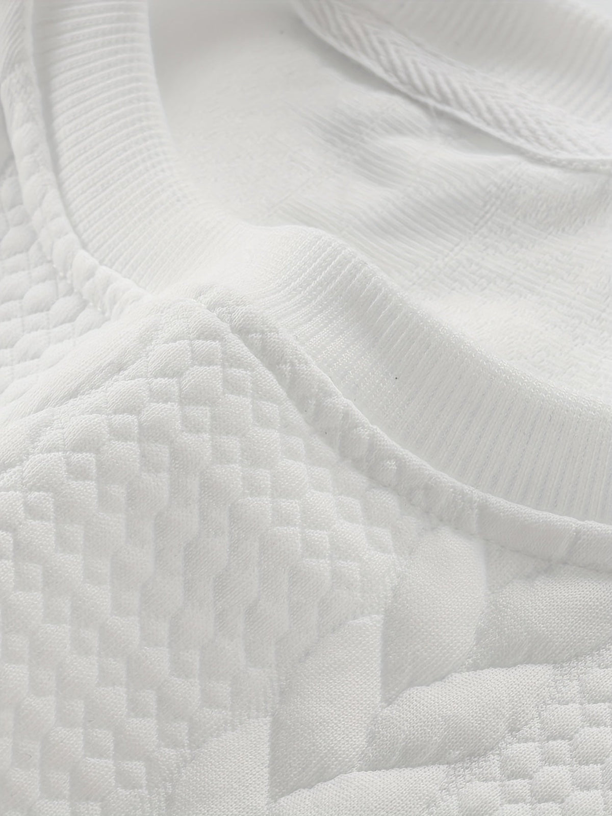 Maddox | Textured Crew Neck Pullover