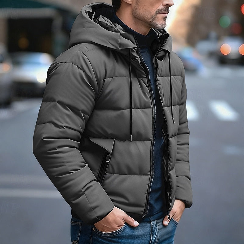 Lachlan | Quilted Hooded Puffer Jacket