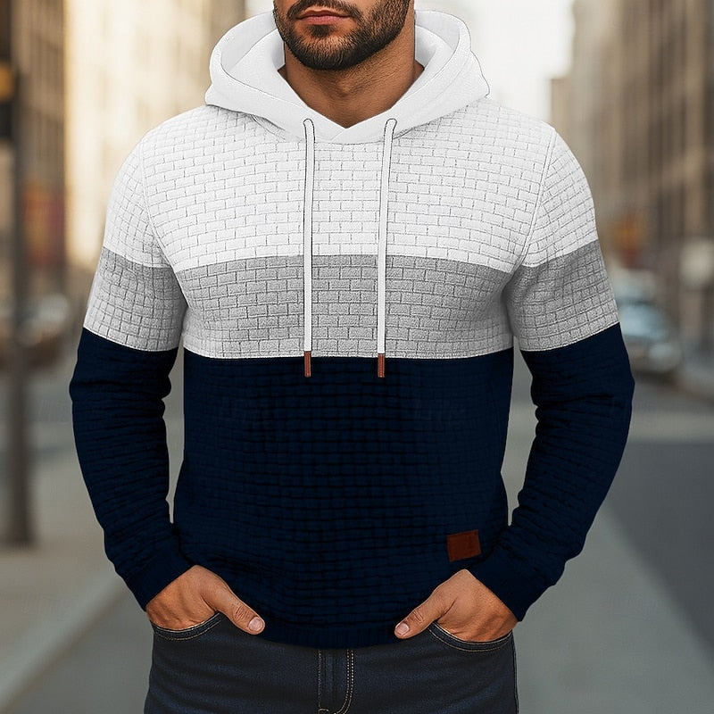Emory | Color-Block Hooded Sweatshirt