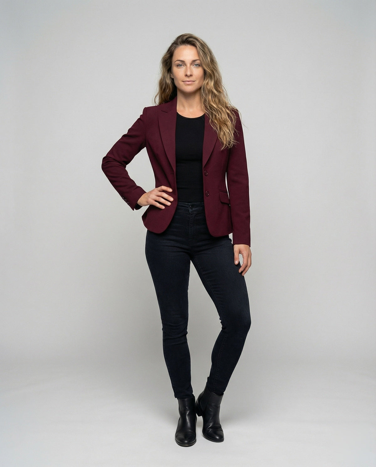 Custom-Fit Women's Peplum Blazer