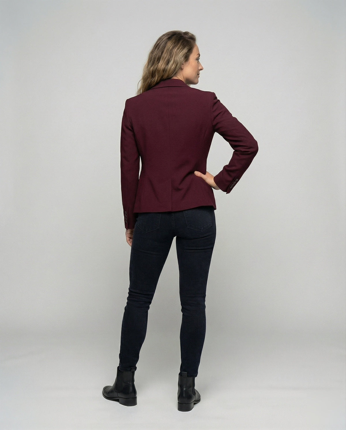Custom-Fit Women's Peplum Blazer