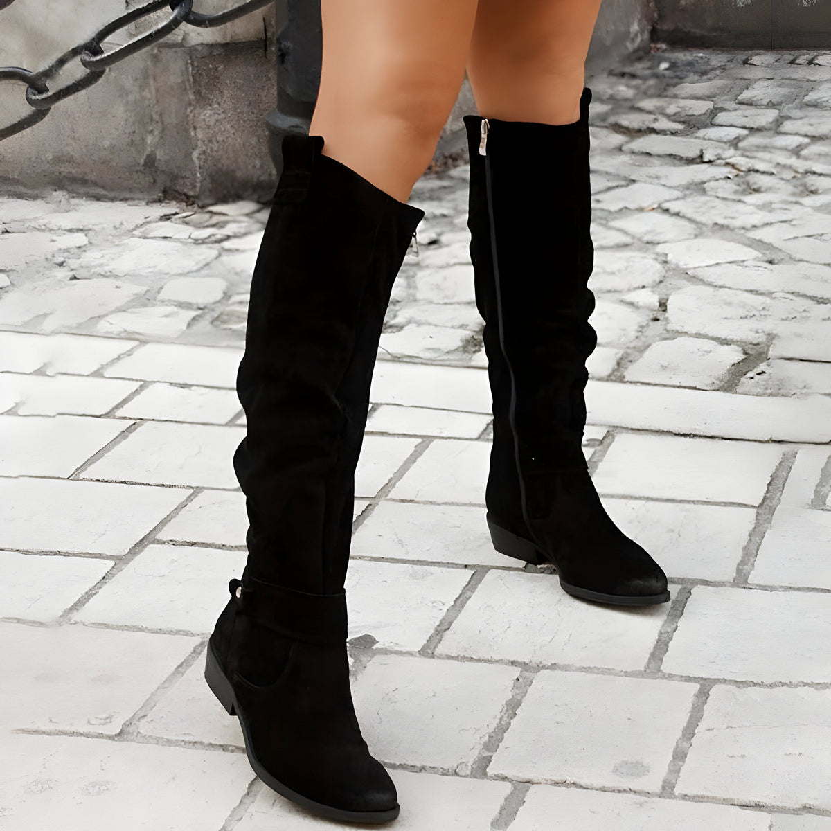 Timeless Women's Knee-High Leather Boots
