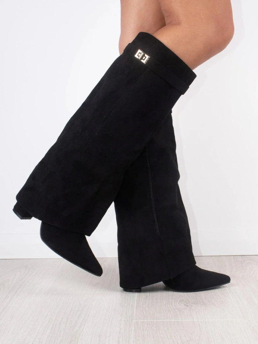 Over-the-Knee Suede Boots for Women