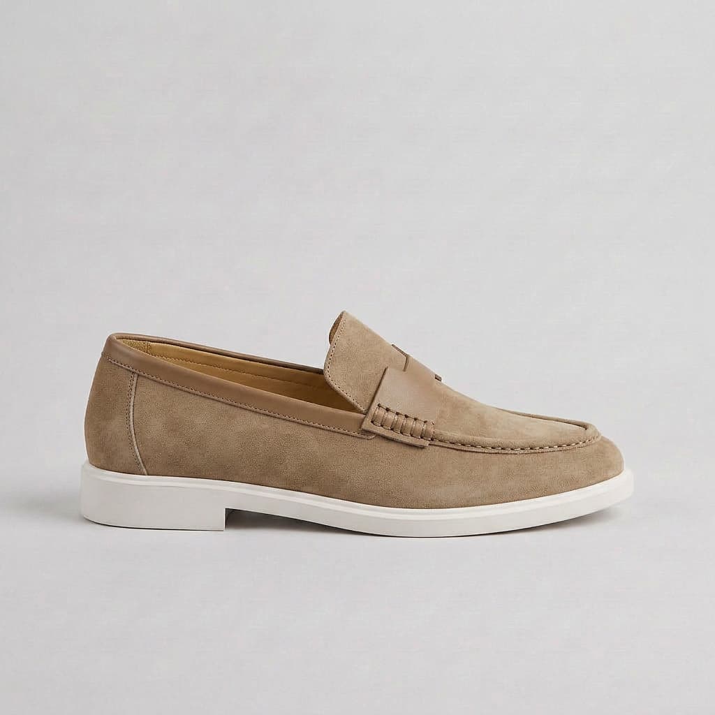 Brewood Nubuck Penny Loafer