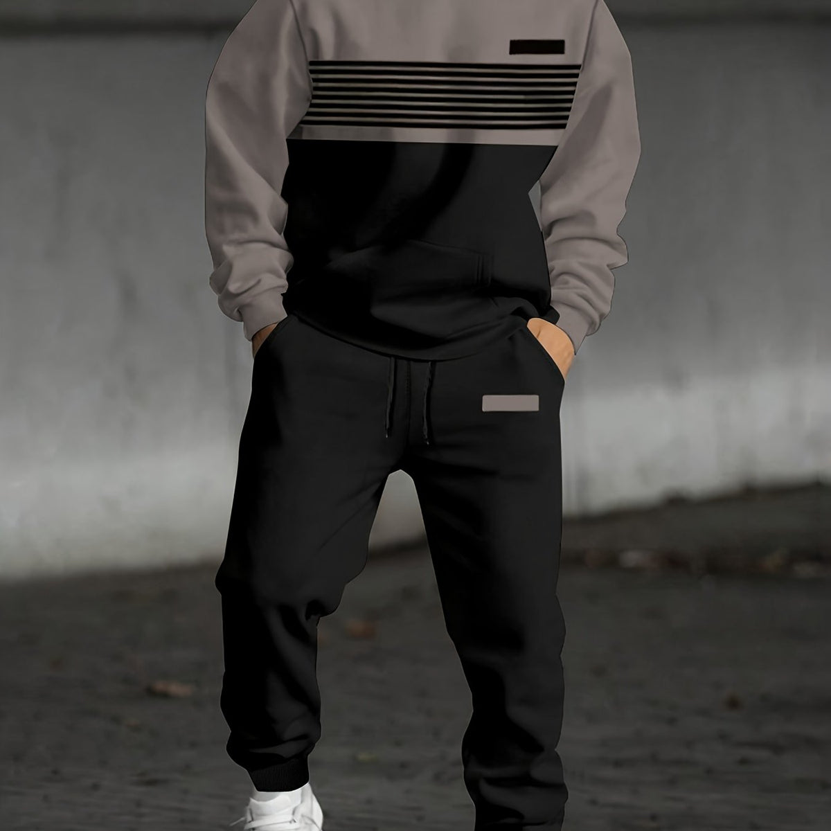 Colton | Color-Blocked Two-Piece Ensemble