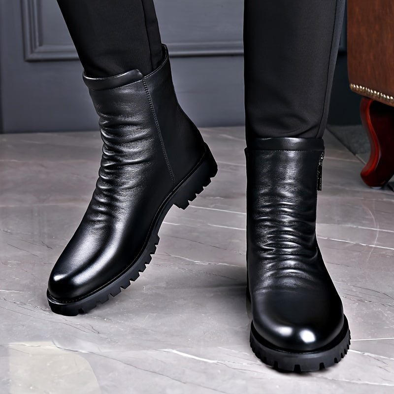 Carson | Stylish Side-Zip Ankle Boots