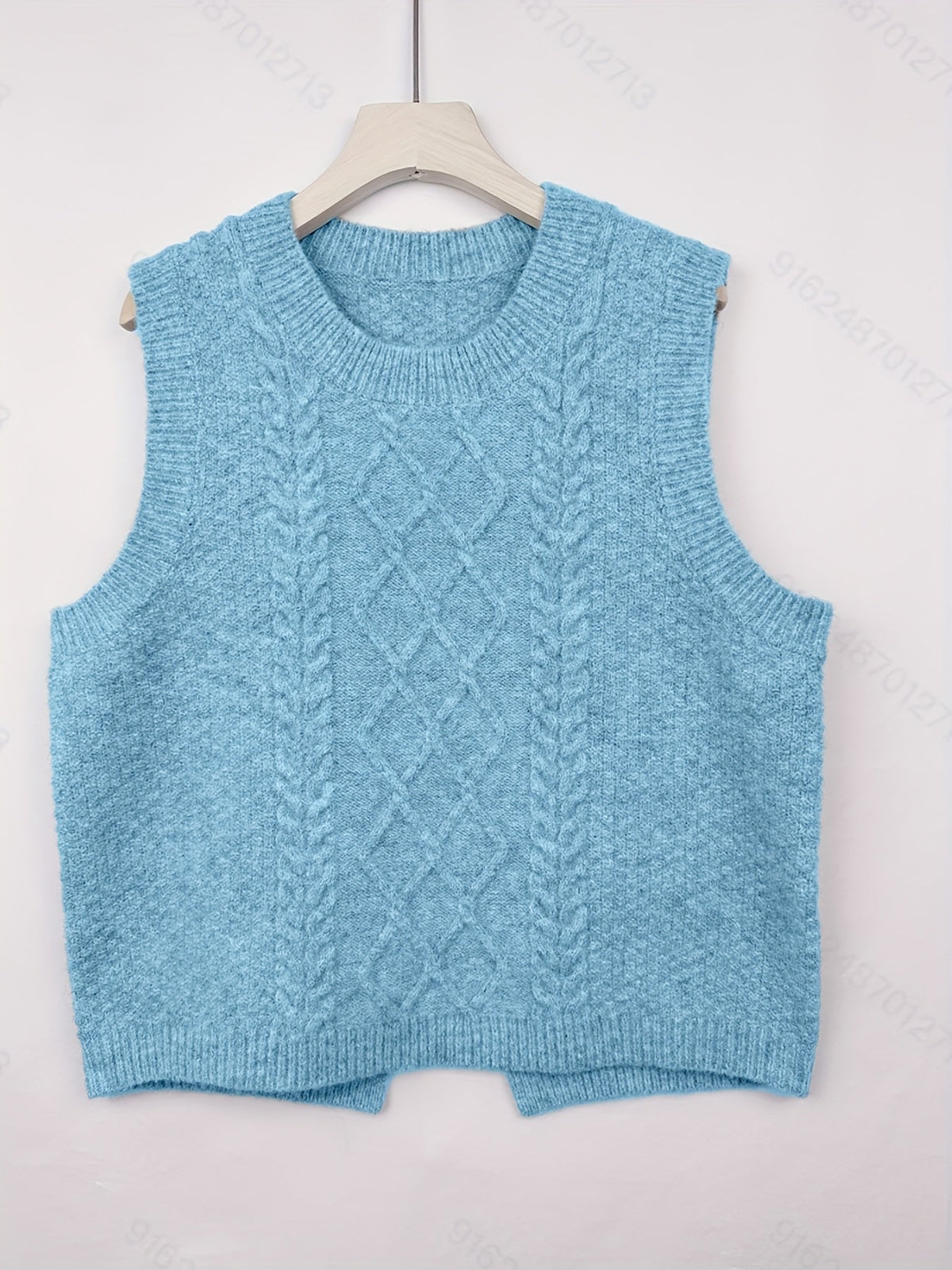 Eliza | Knit Cable Vest