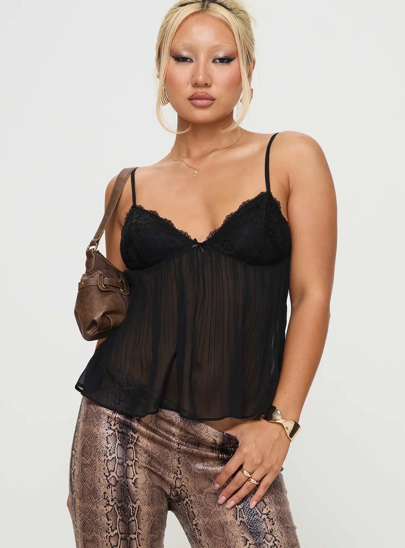 Cami Top Dames Slim Fit Casual Zomer