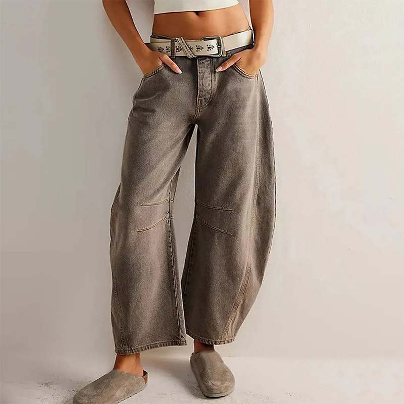 Comfortable Wide Trousers for Women with Relaxed Fit