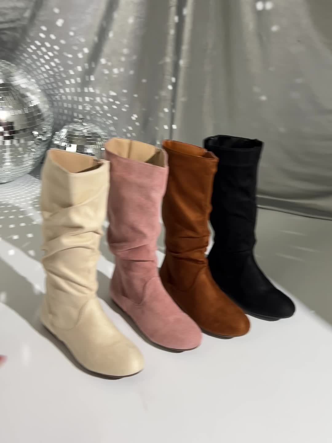 Clarissa | Relaxed Mid-Calf Booties