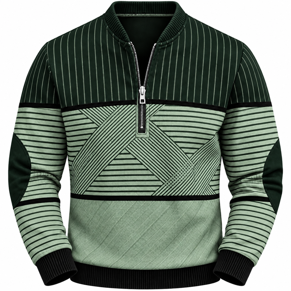 Classic Stripe Quarter-Zip