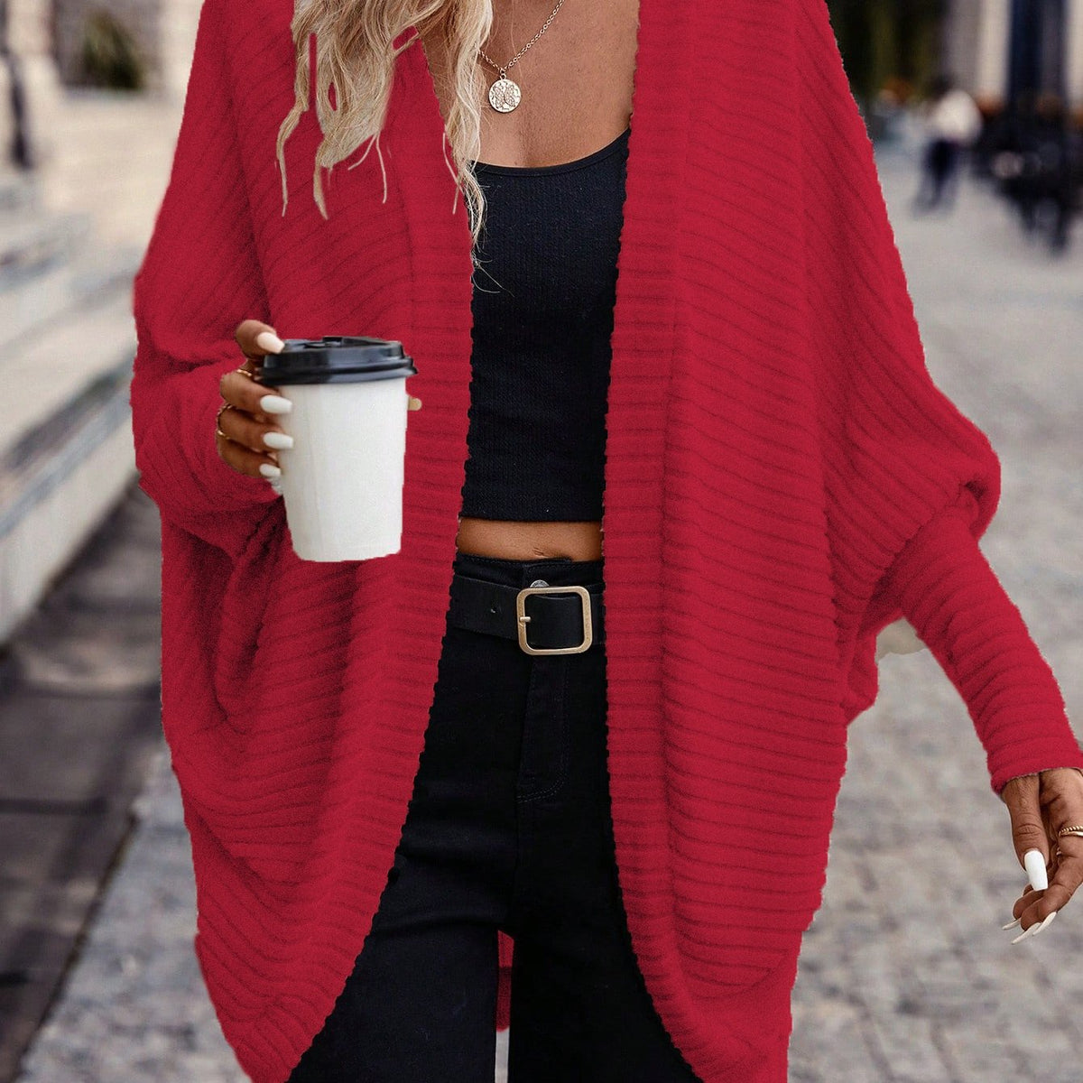 Maeve | Easygoing Open-Front Cardigan
