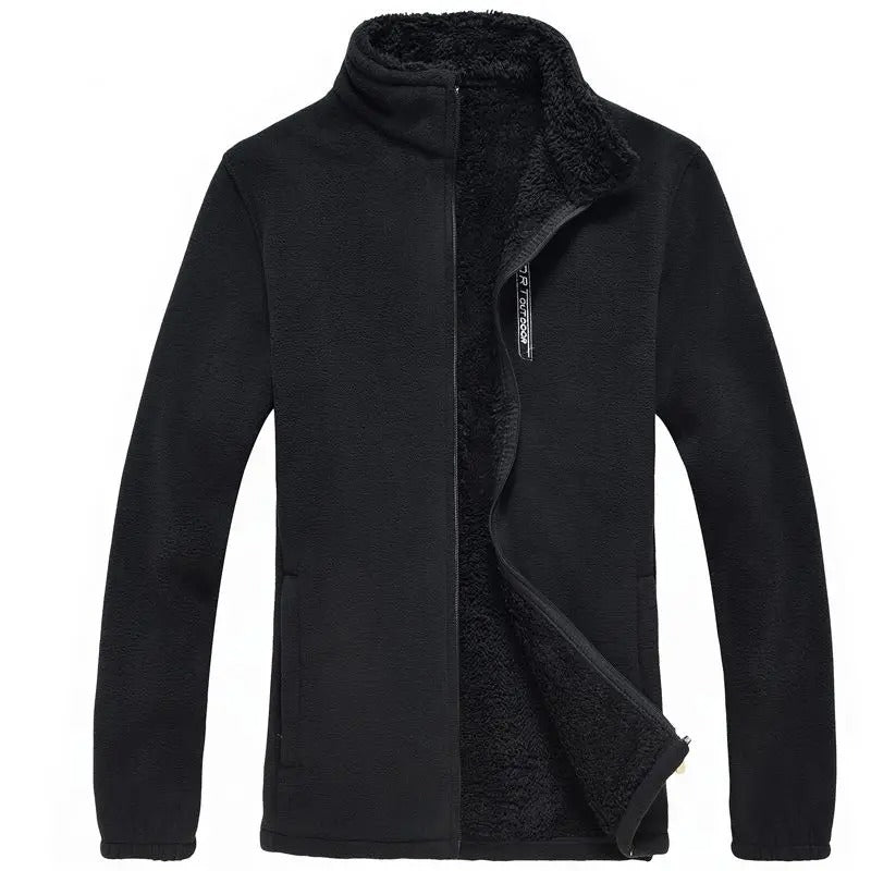 Men's Fleece-Lined Zip-Up Jacket