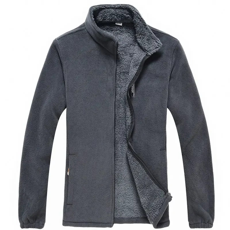 Men's Fleece-Lined Zip-Up Jacket